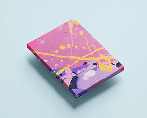 Large-format photo canvas on a sturdy wooden stretcher frame – high-quality canvas print with vivid colors for wall decor and presentations