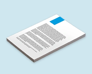 Loose sheets stacked