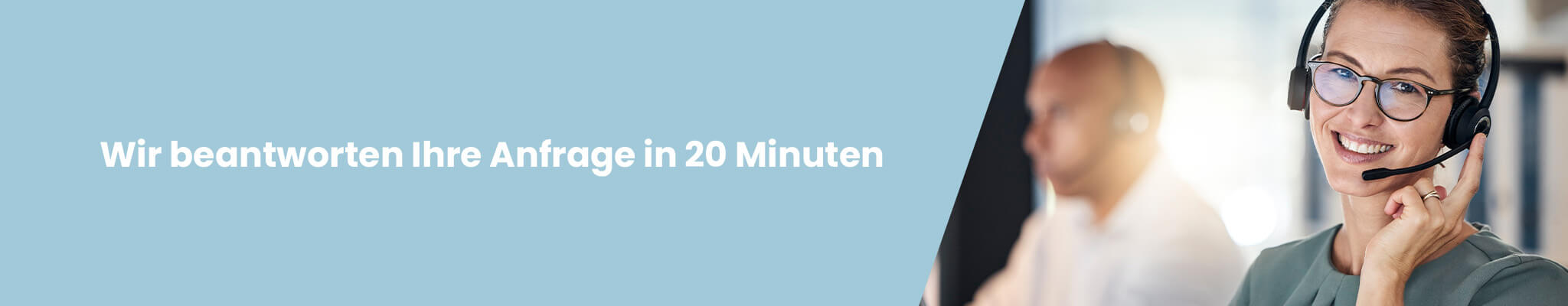 Anfrage in 20 Minuten